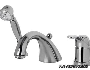 LAMP F3314 - 3 hole bathtub mixer with hand shower _ FIMA Carlo Frattini