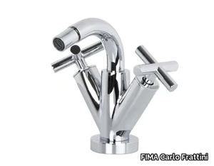 MAXIMA F5312W - Countertop 1 hole bidet tap with swivel spout _ FIMA Carlo Frattini