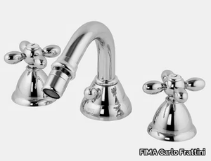 OLIVIA F5002 - 3 hole countertop bidet tap with swivel spout _ FIMA Carlo Frattini