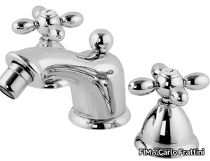 OLIVIA F5012 - 3 hole countertop bidet tap with swivel spout _ FIMA Carlo Frattini