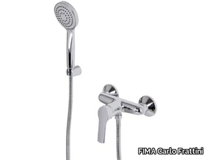 SERIE 4 F3765 - Wall-mounted bathtub mixer with hand shower _ FIMA Carlo Frattini