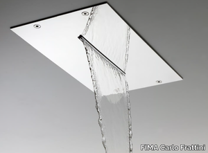 MODULAR F2810 - Extra flat stainless steel waterfall shower _ FIMA Carlo Frattini