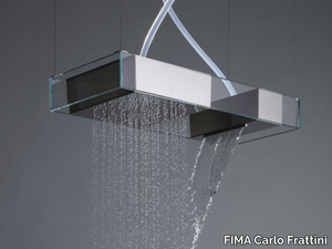 MOOVE - Ceiling mounted stainless steel overhead shower _ FIMA Carlo Frattini