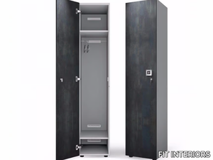 ATELIER - Melamine-faced chipboard Locker _ FIT INTERIORS