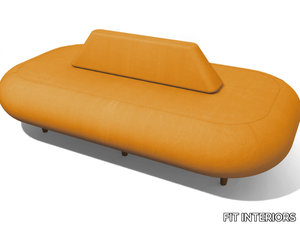 ATLAS - Eco-leather small sofa _ FIT INTERIORS