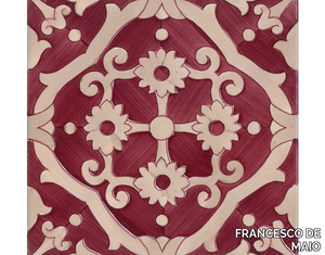 FIORI SCURI TOVERE ROSSO - Faïence wall/floor tiles _ FRANCESCO DE MAIO