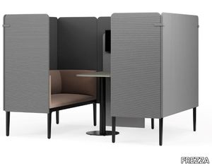 ALPLUS - Fabric meeting pod _ FREZZA