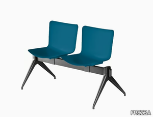 POPPEA - Freestanding polypropylene beam seating _ FREZZA