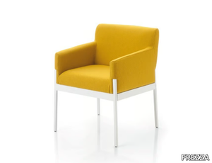 STAND BY - Fabric armchair with armrests _ FREZZA