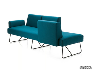 FEDRA - Modular fabric sofa _ FREZZA