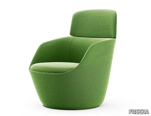 RADAR - Upholstered fabric armchair with armrests _ FREZZA