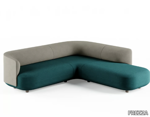 AFINA - Corner modular fabric sofa _ FREZZA