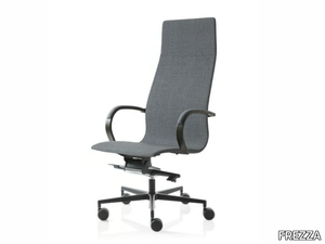 CLASSE 2 - Fabric office chair with castors with 5-Spoke base _ FREZZA