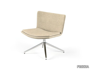 POPPEA SOFT - Swivel fabric easy chair _ FREZZA