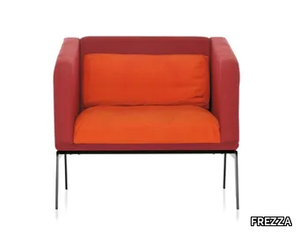 METRO 15 - Upholstered fabric armchair _ FREZZA
