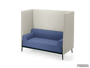 STAND BY - 2 seater high-back fabric sofa _ FREZZA