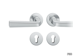 FSB 12 1254 - Stainless steel door handle with lock _ FSB