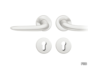 FSB 12 1285 - Aluminium door handle with lock _ FSB