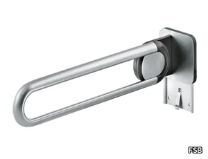 ERGOSYSTEM® E300 - Folding powder coated aluminium grab bar _ FSB