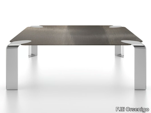 FLOW - Square crystal coffee table _ F.lli Orsenigo