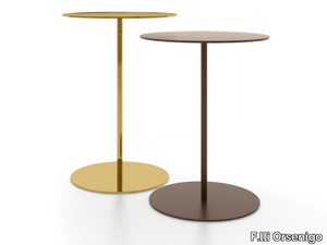 TIME - Round metal coffee table _ F.lli Orsenigo