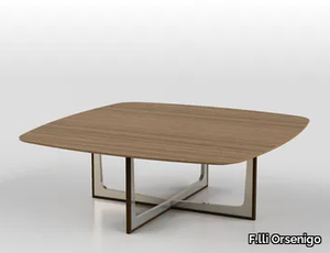 CROSS - Low square coffee table _ F.lli Orsenigo