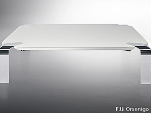 FLOW - Rectangular crystal coffee table _ F.lli Orsenigo