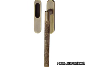 ARTWORK AS1104-P28-BGO - Brass pull handle for sliding doors _ Fama International