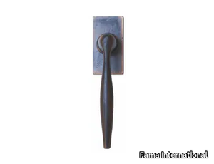 GAUDIU MG2063 - DK bronze window handle on rose _ Fama International