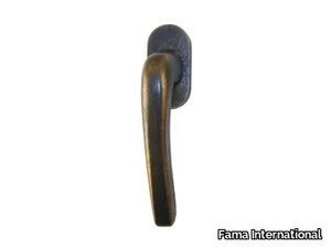 GAUDIUM MG3243 - DK bronze window handle on rose _ Fama International