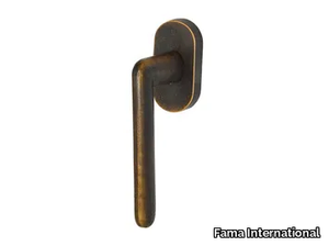 GAUDIUM MG3413 - DK bronze window handle on rose _ Fama International