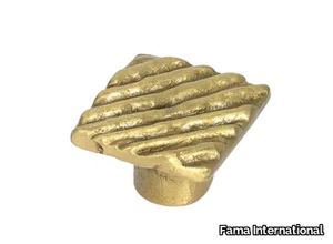 HOLLYWOOD HO12 - Brass furniture knob _ Fama International