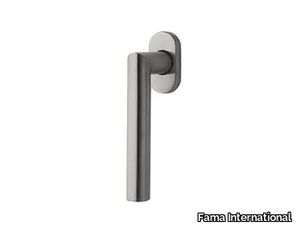 ITALIAN DESIGN - MIMOSA-DK - DK steel window handle on rose _ Fama International