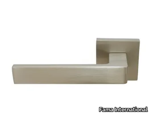 ITALIAN DESIGN - CALENDULA - Door handle on rose _ Fama International