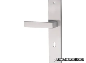 ITALIAN DESIGN - CALENDULA-PLACCA - Door handle on back plate _ Fama International