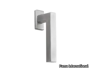 ITALIAN DESIGN - CICLAMINO-DK - DK steel window handle on rose _ Fama International