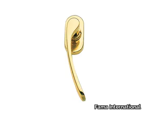 ITALIAN DESIGN - FIORDALISO-DK - DK brass window handle on rose _ Fama International