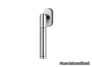 ITALIAN DESIGN - PRIMULA-DK - DK steel window handle on rose _ Fama International