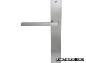 ITALIAN DESIGN - PRISMA-PLACCA - Door handle on back plate _ Fama International