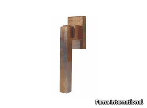 LATUS MG2033 - DK bronze window handle on rose _ Fama International