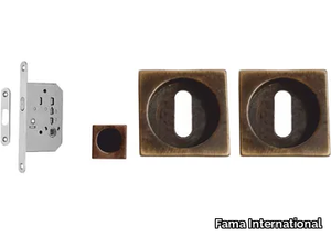 LATUS NS4737-FN - Bronze sliding door lock _ Fama International