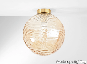 NEREIDE G-PL - LED glass ceiling lamp _ Fan Europe Lighting