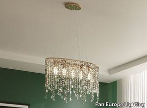 BREEZE - Glass pendant lamp _ Fan Europe Lighting