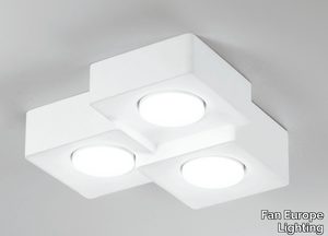 ATHEN Q - Plaster ceiling light _ Fan Europe Lighting
