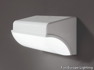 BORDER - LED polycarbonate Outdoor wall Lamp _ Fan Europe Lighting