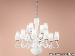 ANGEL - Blown glass chandelier _ Fan Europe Lighting