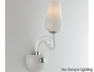 ANGEL - Blown glass wall lamp with fixed arm _ Fan Europe Lighting
