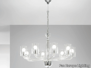 AURORA - Blown glass chandelier _ Fan Europe Lighting