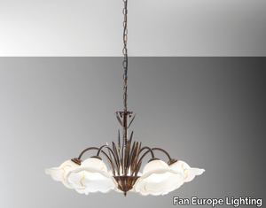 BYRON - Metal chandelier _ Fan Europe Lighting