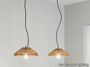 CALDER - Wooden pendant lamp _ Fan Europe Lighting